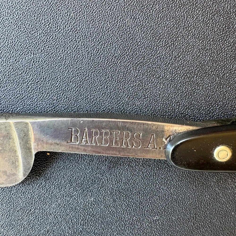 Vintage Hibbard Spencer Bartlett & Co 1145 Barbers A.1. Straight‎ Razor Germany